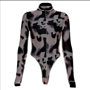 Mesh Army Fatigue Body suit